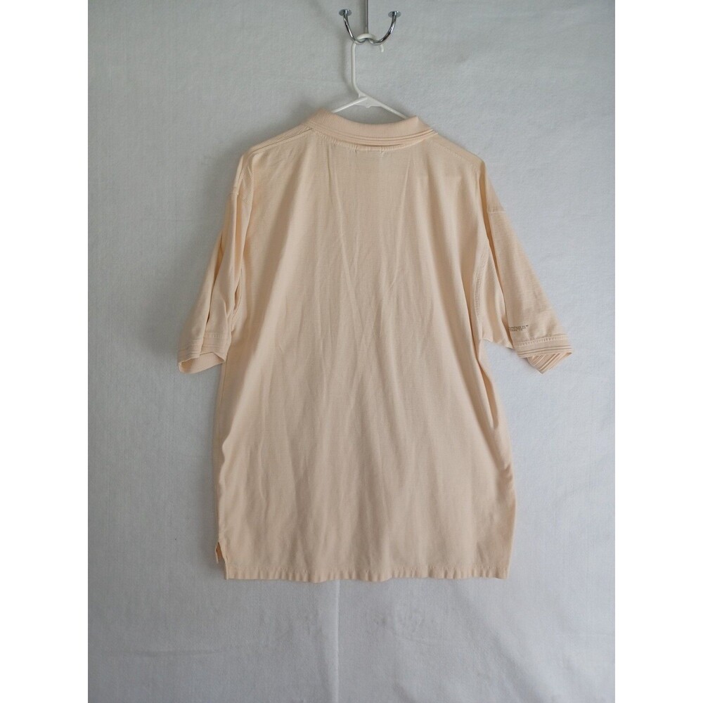 Harley Davidson Men’s Smokey Mountain Pima Cotton Polo Short Sleeve Cream XL - Picture 8 of 8